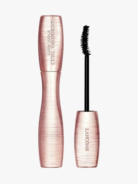 Lancôme Lash Idôle Curl Goddess Mascara in branded component on a light gray background